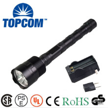 CE,RoHS Certification And Aluminum Lamp Body Material 3 T6 LED Flashlight Torch With Extension Tube